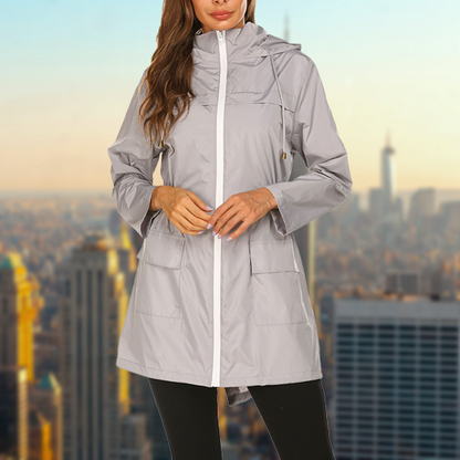 Veste de Pluie Imperméable Femme Outdoor