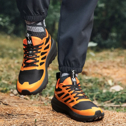 Chaussures de randonnée Homme avec semelle amortie et soutien de voûte plantaire