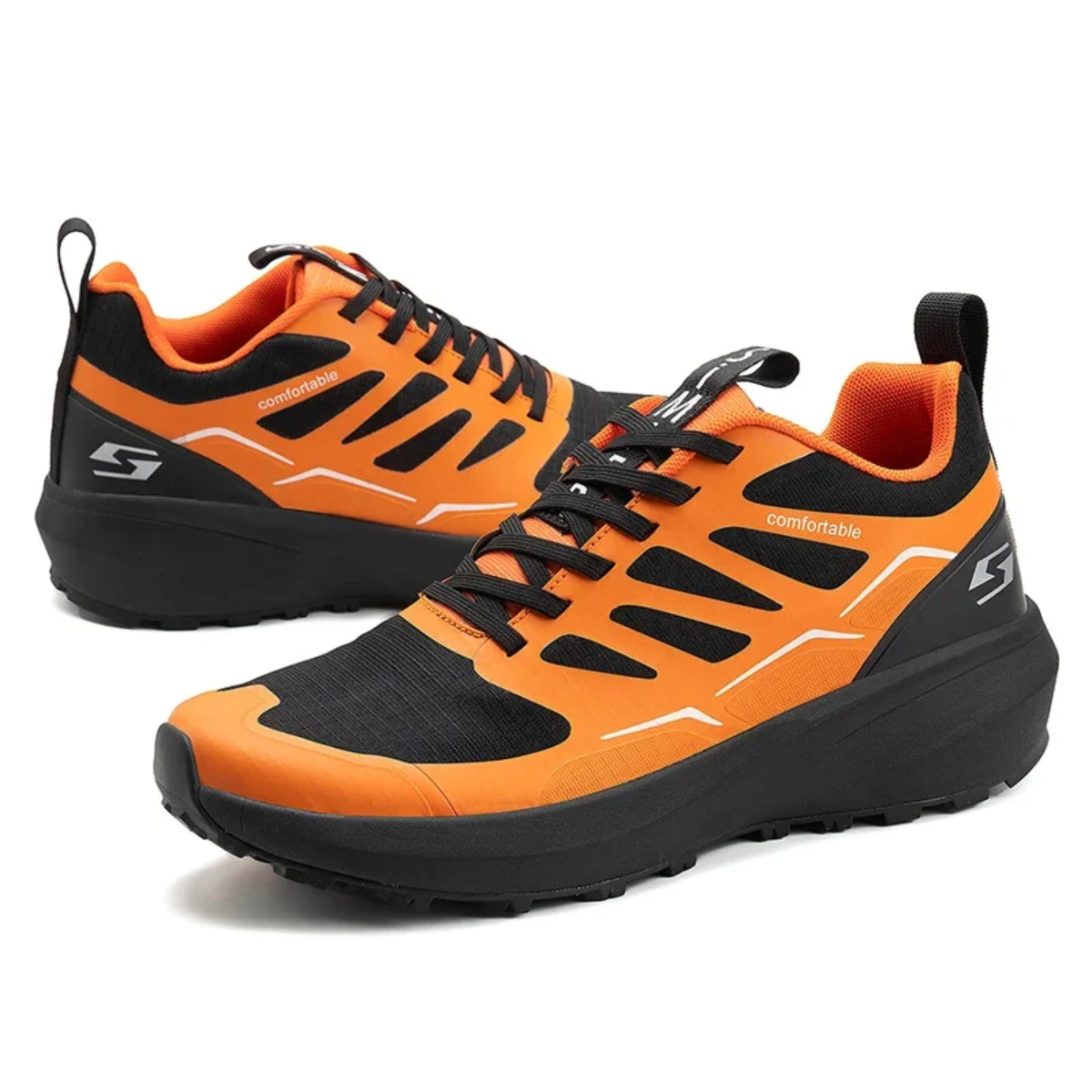 Chaussures de randonnée Homme avec semelle amortie et soutien de voûte plantaire