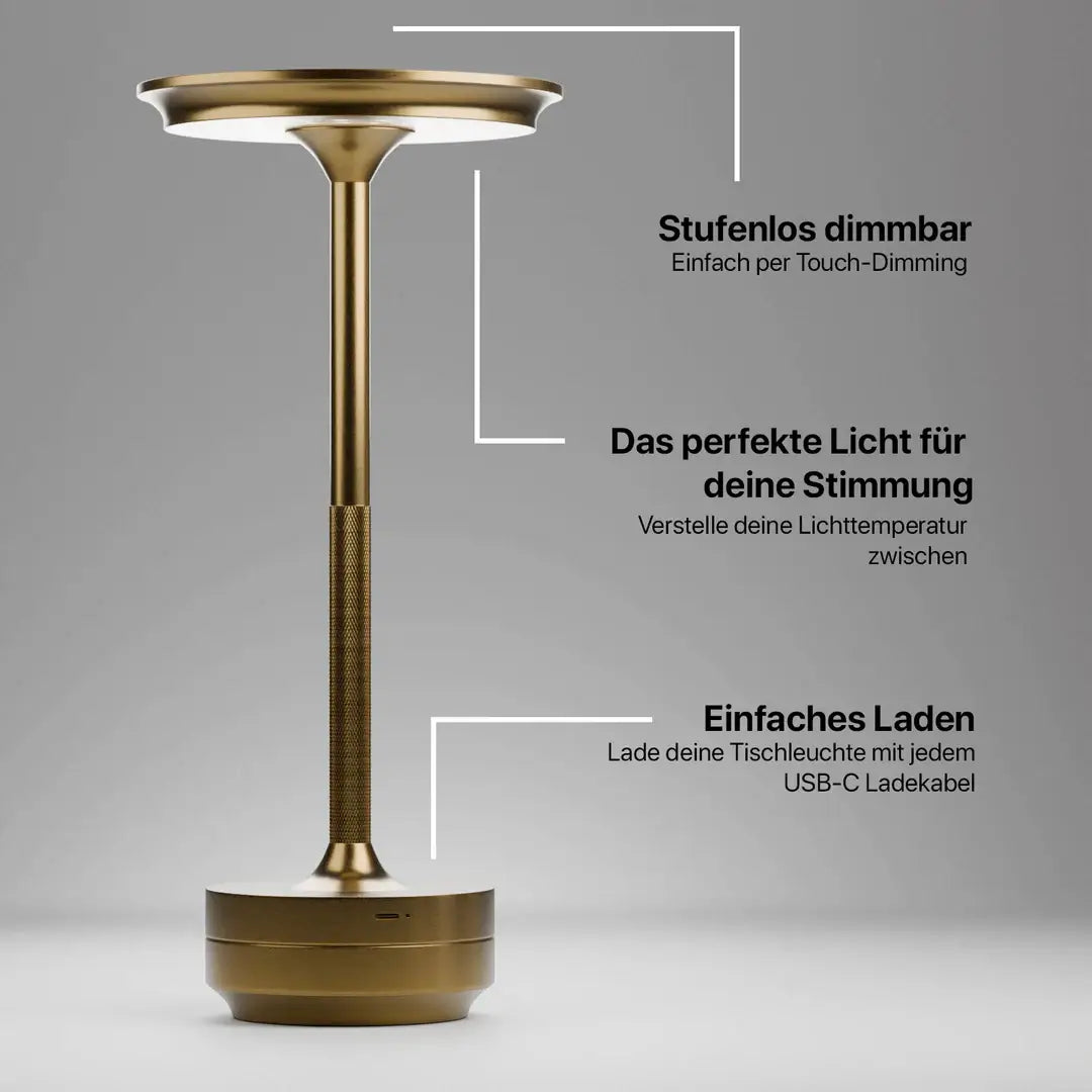 Lampe de Bureau Vintage Élégante avec Abat-Jour