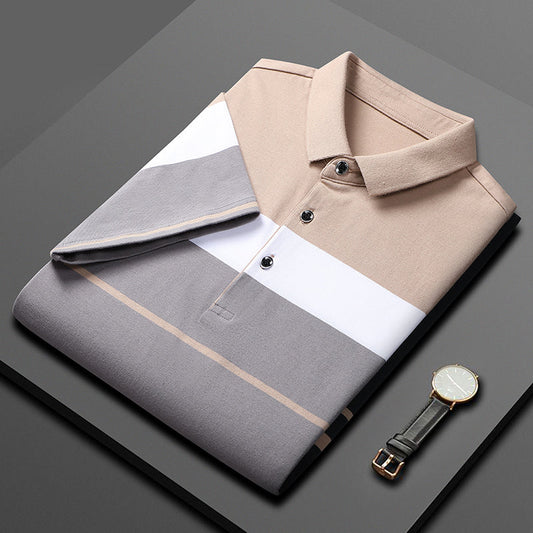 Polo Homme Classique à Manches Courtes Design Unique - BerlinGlamour