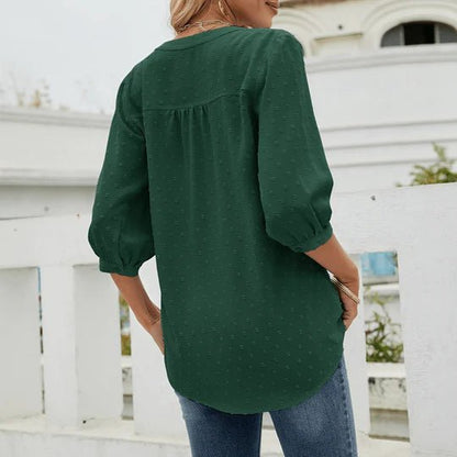 Blouse Femme Patchwork Colorée pour Tous les Jours
