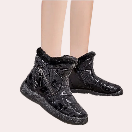 Bottes Femme Talon Bas Moderne et Élégantes - PanierRoyale