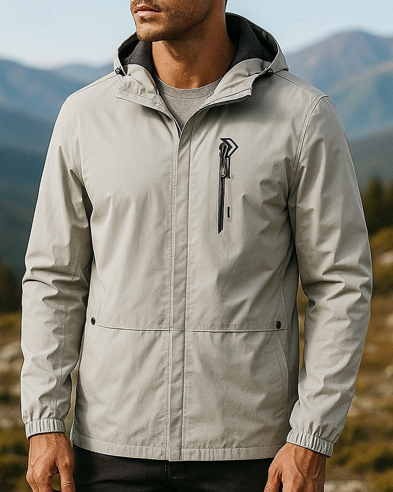 Veste Parka Homme Imperméable et Isolée avec Capuche