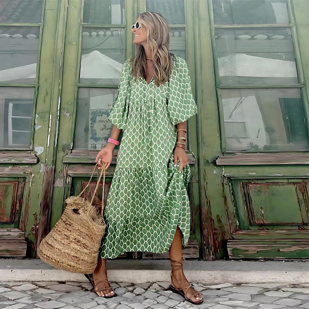Robe Longue Femme Décontractée Style Boho Chic Été - PanierRoyale