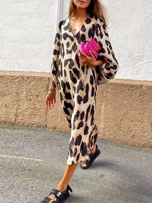Robe Longue Femme Élégante en Jersey Confortable pour Femme - PanierRoyale