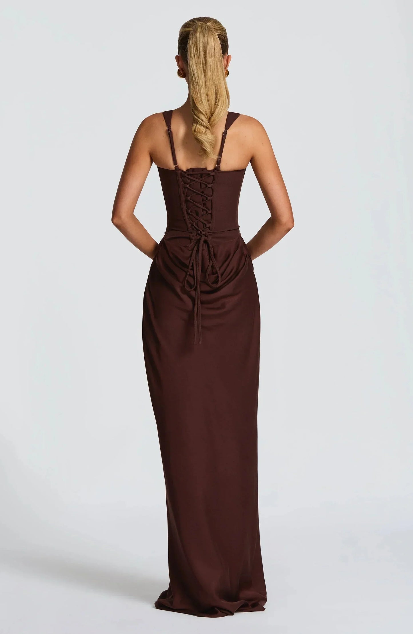Robe Moulante Femme Soirée Mariage Coupe Ajustée