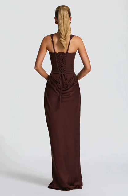 Robe Moulante Femme Soirée Mariage Coupe Ajustée