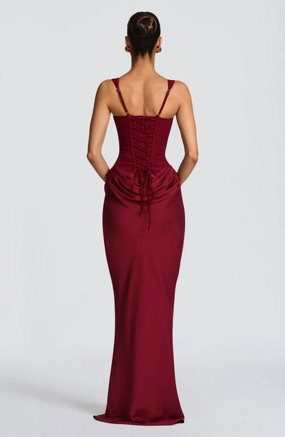 Robe Moulante Femme Soirée Mariage Coupe Ajustée