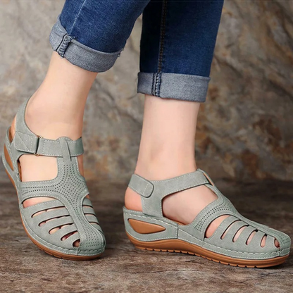 Sandales Femmes Printemps Découpe Confortables