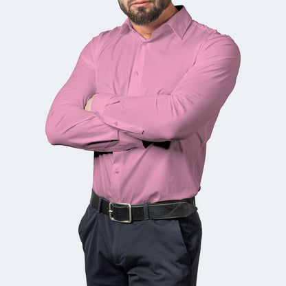 Chemise Homme Taille Slim pour Bureau et Quotidien