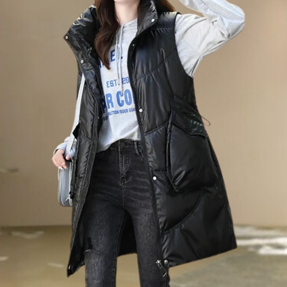 Gilet Femme Hiver Chaud et Léger