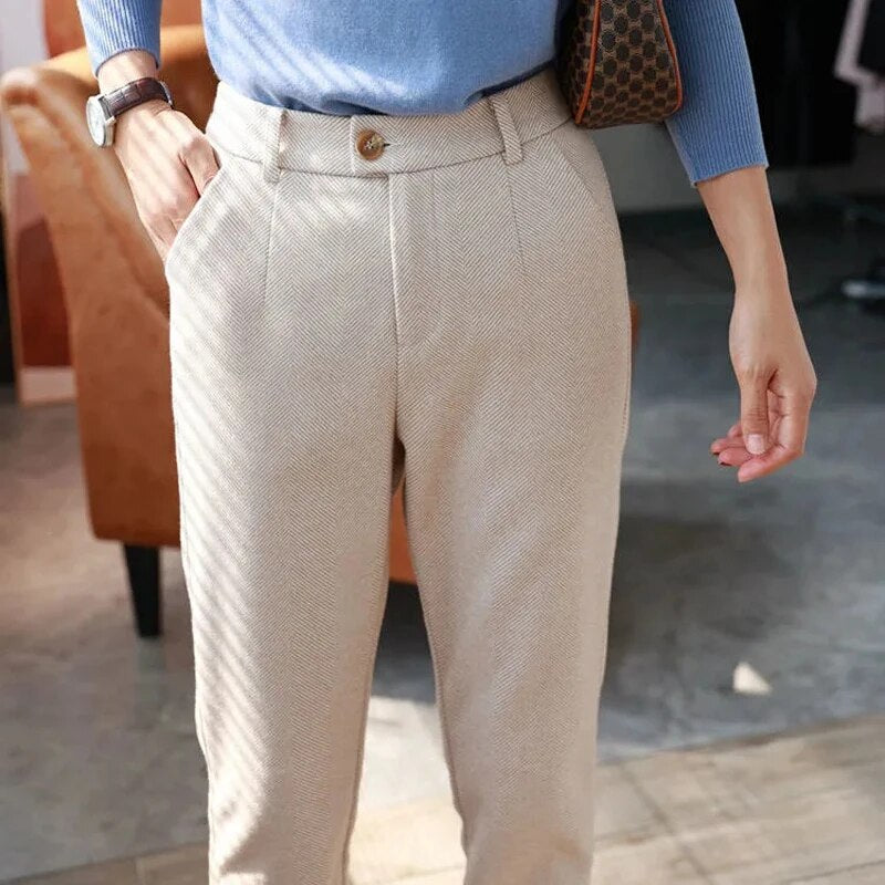 Pantalon Femme Élégant pour Tous Les Occasions
