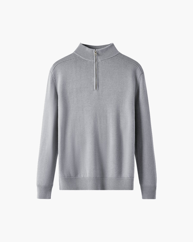 Pull Homme Col Montant en Laine Mérinos Chaud - BerlinGlamour