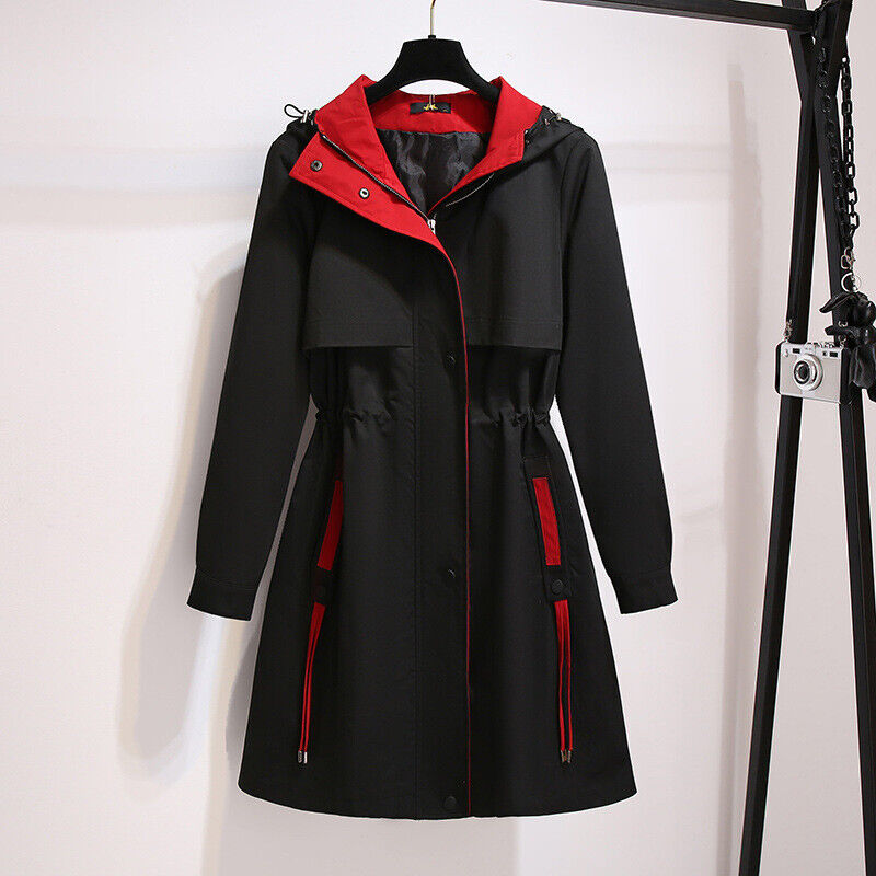 Veste imperméable capuche femme légère pour printemps - PanierRoyale