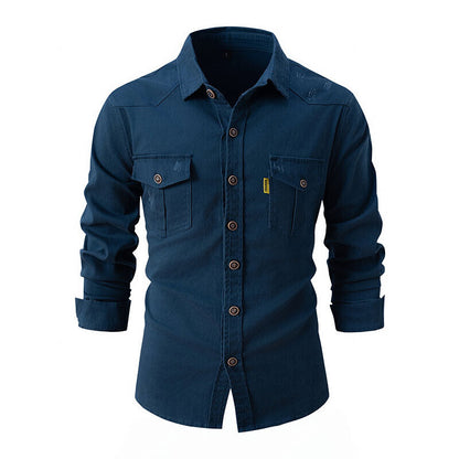 Chemise Homme Coton Robuste pour Quotidien