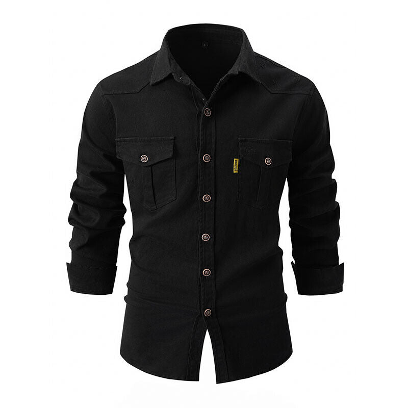 Chemise Homme Coton Robuste pour Quotidien