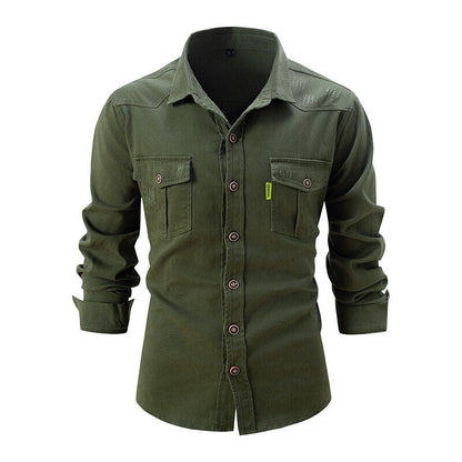 Chemise Homme Coton Robuste pour Quotidien
