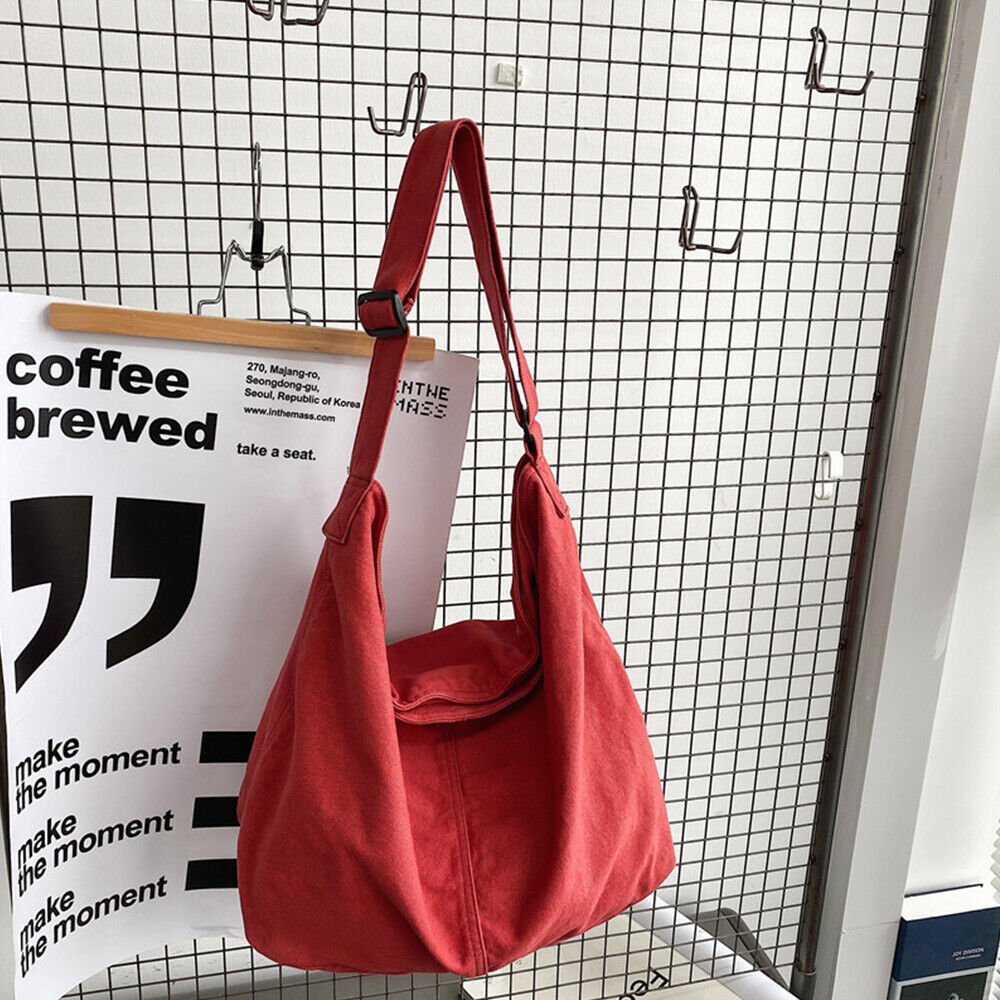 Sac à Épaule Femme Grand Modèle Coton Léger