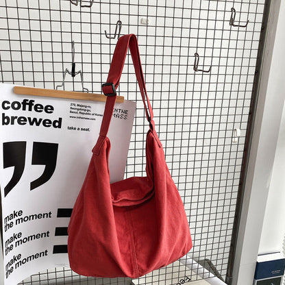 Sac à Épaule Femme Grand Modèle Coton Léger