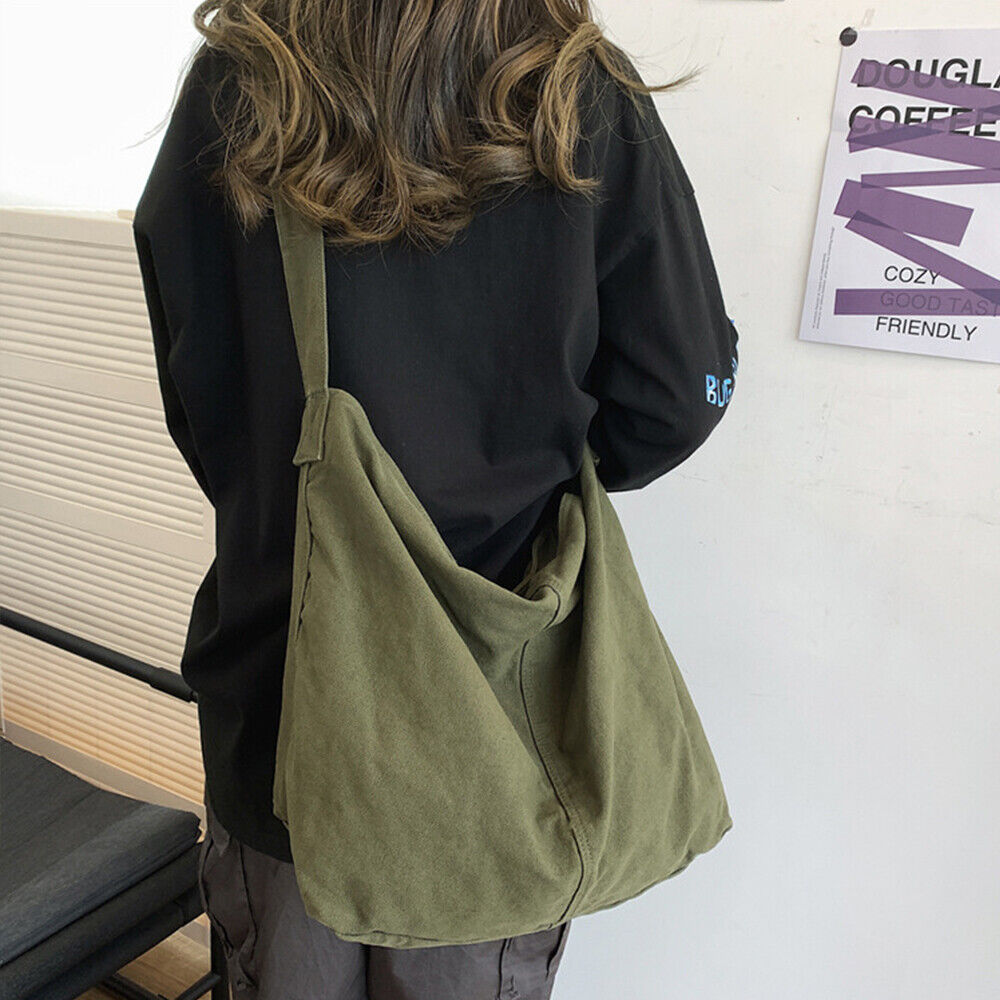 Sac à Épaule Femme Grand Modèle Coton Léger - PanierRoyale