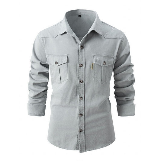 Chemise Homme Coton Robuste pour Quotidien - BerlinGlamour