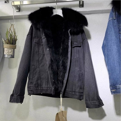 Veste Femme Hivernale Fourrée et Confortable - PanierRoyale