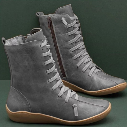 Bottes Femme Chic et Confort avec Semelle Souple et Légère