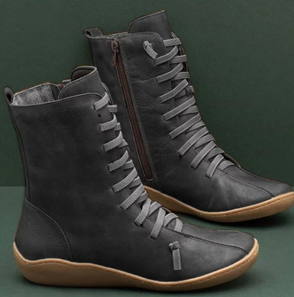 Bottes Femme Chic et Confort avec Semelle Souple et Légère