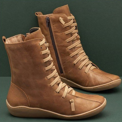 Bottes Femme Chic et Confort avec Semelle Souple et Légère