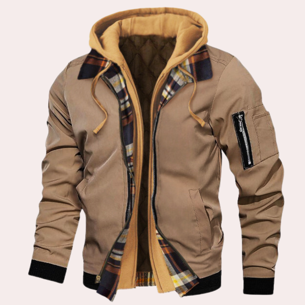 DYLAN - Manteau d'Hiver à Capuche Pour Homme