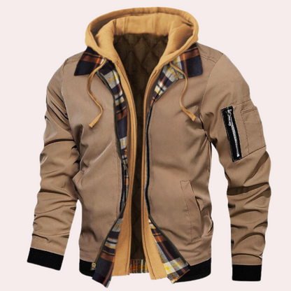 DYLAN - Manteau d'Hiver à Capuche Pour Homme
