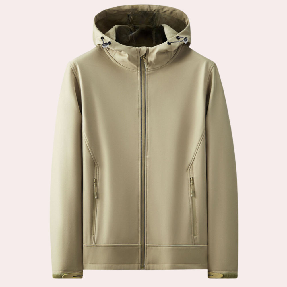 LOUIS - Veste d'hiver à capuche résistante aux intempéries pour hommes