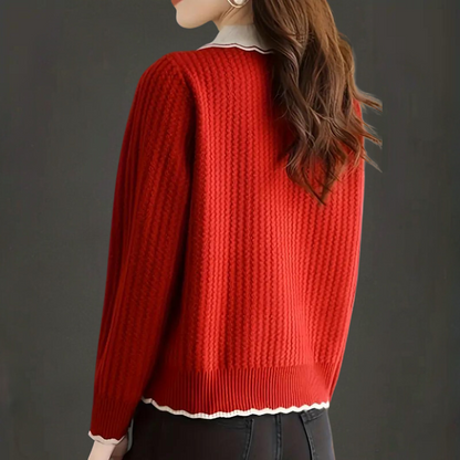 Pull Confortable Rouge