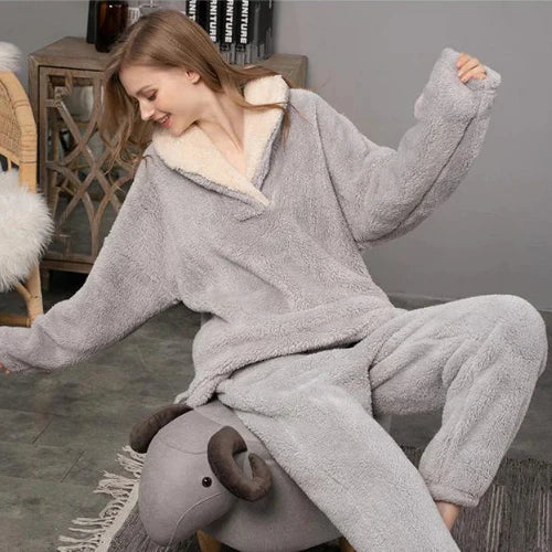 Pyjama Femme Doux et Confortable pour Maison - PanierRoyale