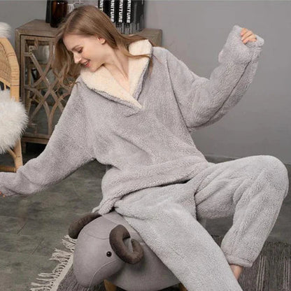 Pyjama Femme Doux et Confortable pour Maison - PanierRoyale