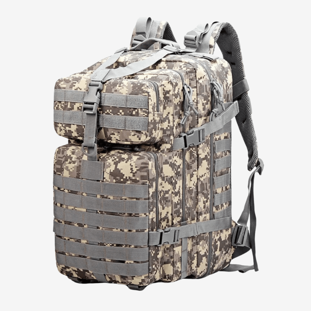 Sac à dos 50L Étanche avec Poches Multiples pour Randonnée
