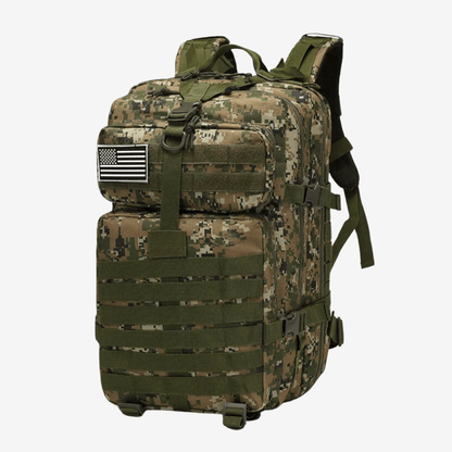 Sac à dos 50L Étanche avec Poches Multiples pour Randonnée