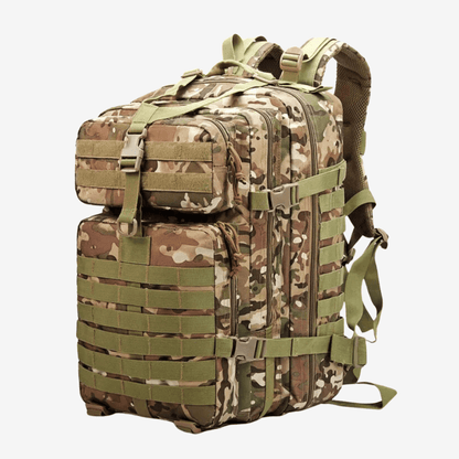 Sac à dos 50L Étanche avec Poches Multiples pour Randonnée
