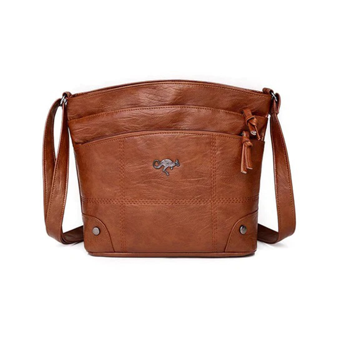 Sac à bandoulière pratique avec poches multiples et bretelle réglable - PanierRoyale