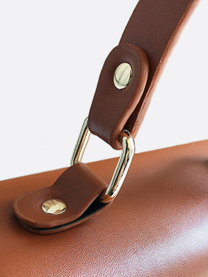 Sac de Paille Femme avec Kaki en Cuir Noir et Bretelle Amovible