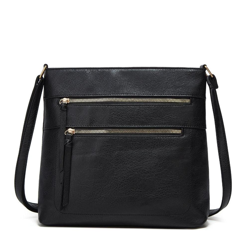 Sac à bandoulière Femme avec Poches Zippées - PanierRoyale