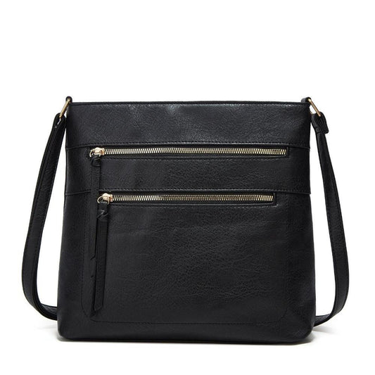 Sac à bandoulière Femme avec Poches Zippées - PanierRoyale