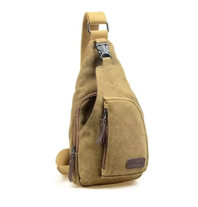 Sac à dos en toile robuste et léger pour homme