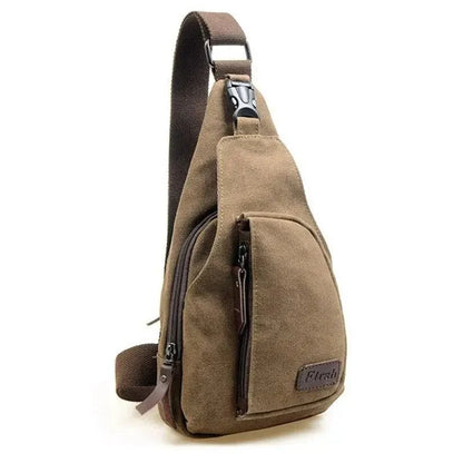 Sac à dos en toile solide ajustable