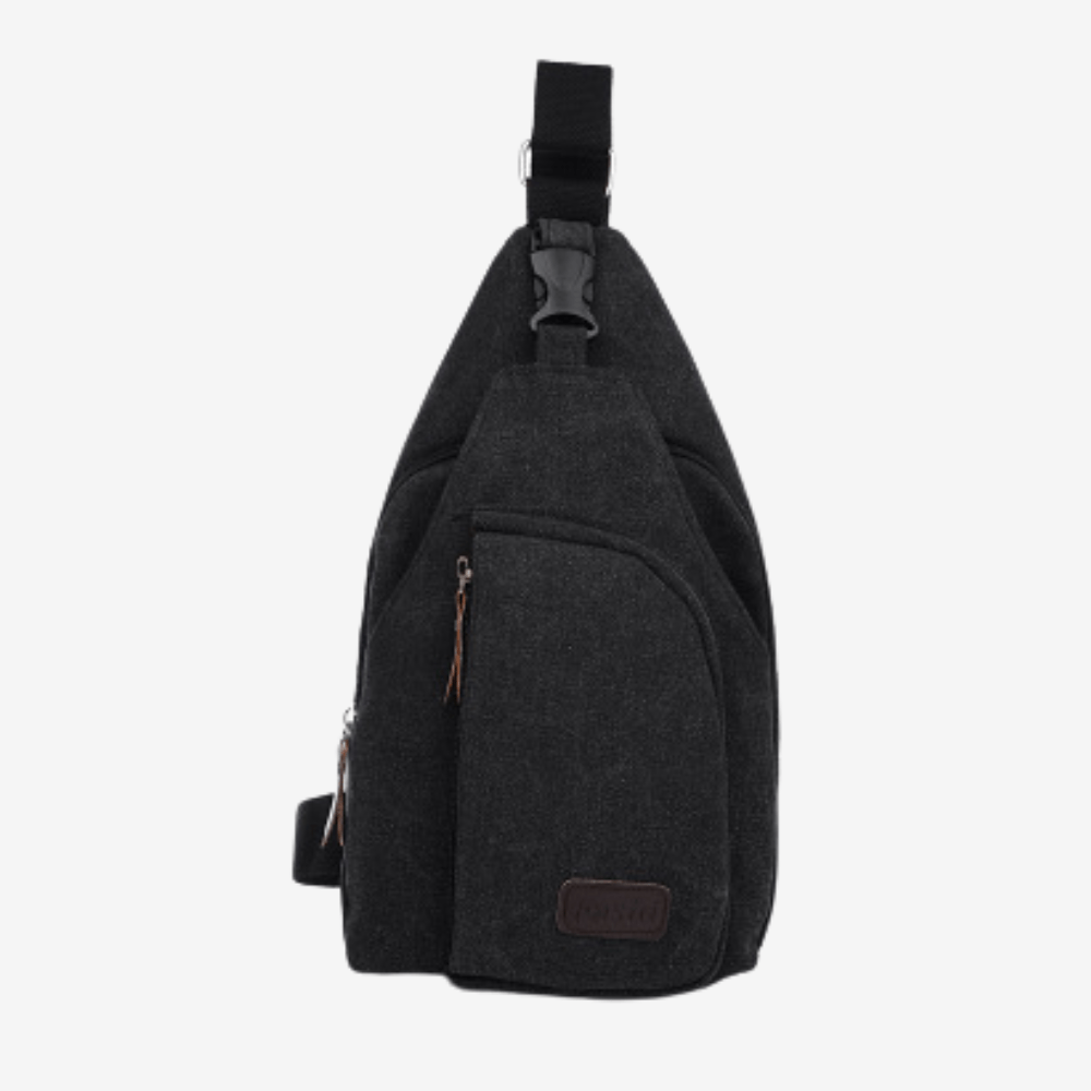 Sac à dos en toile solide ajustable