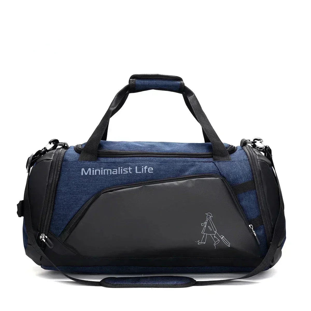 Sac de sport étanche avec poches multiples et fermeture éclair
