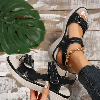 Sandales Orthopédiques Femme Confort Quotidien Design Élégant