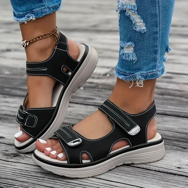 Sandales Orthopédiques Femme Confort Quotidien Design Élégant