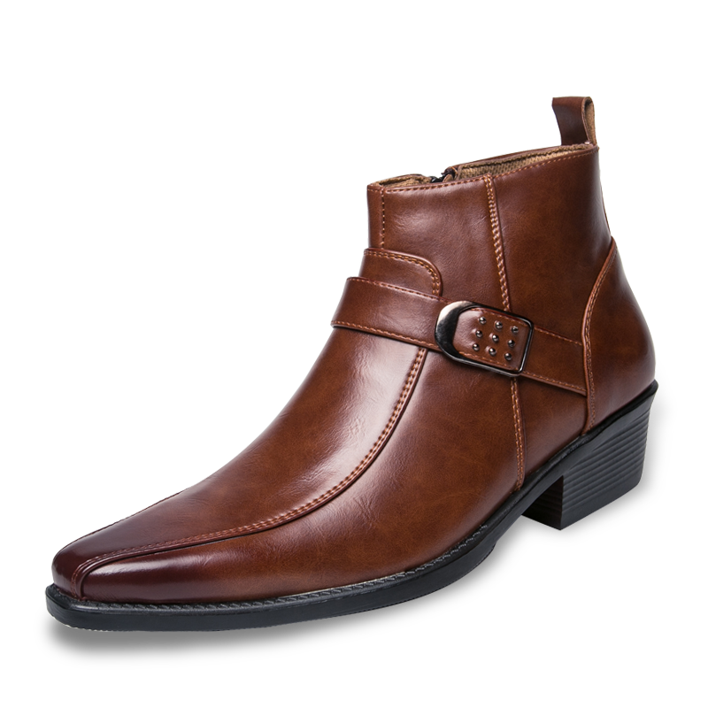 Bottes Chelsea Homme Cuir Noir Élégant - BerlinGlamour